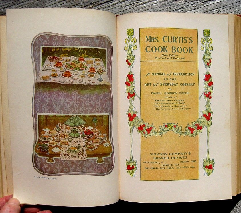 VICTORIAN ANTIQUE COOKBOOK RECIPES Pastry Confectionery HOUSEHOLD