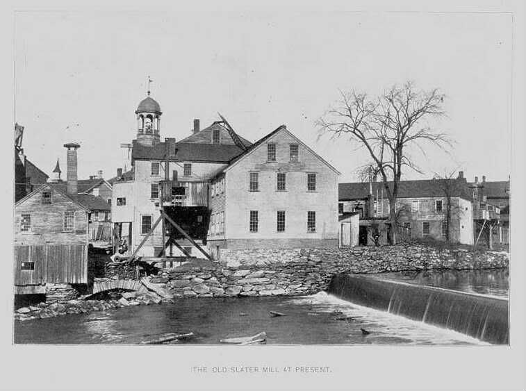 PAWTUCKET CENTRAL FALLS RHODE ISLAND COTTON INDUSTRY HISTORY TEXTILE