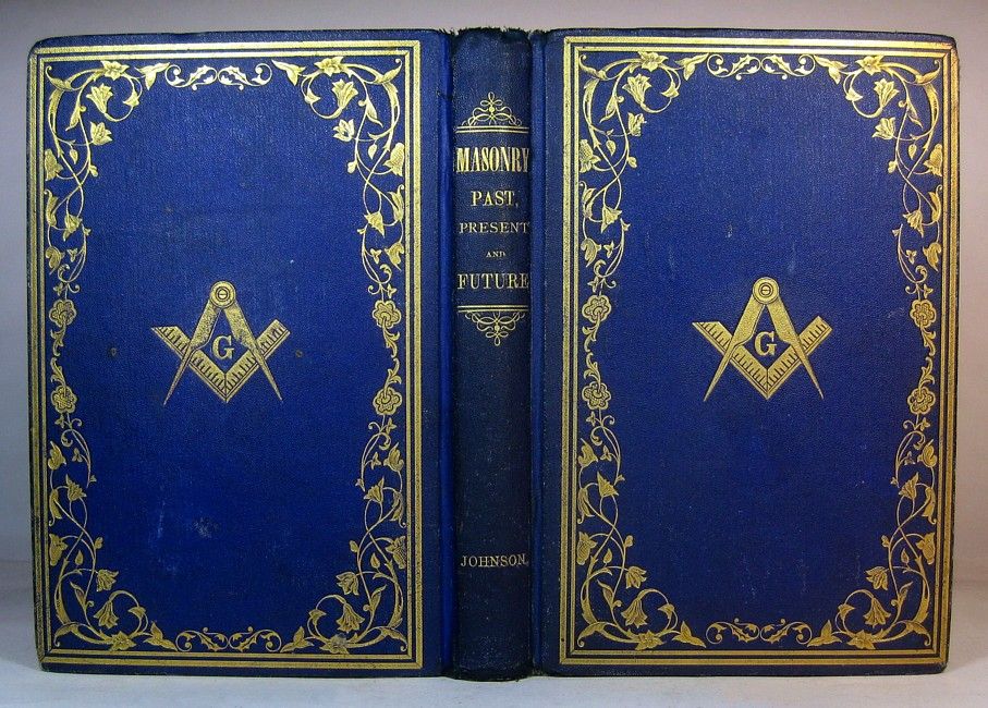 1871 FREEMASONRY Masonic OCCULT Bible NOAH'S ARK Temple of Solomon