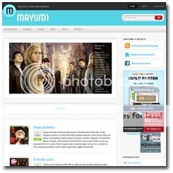 WordPress Theme: Mayumi WordPressThemeMayumi 40+ Best Wordpress Themes Release on January 2010